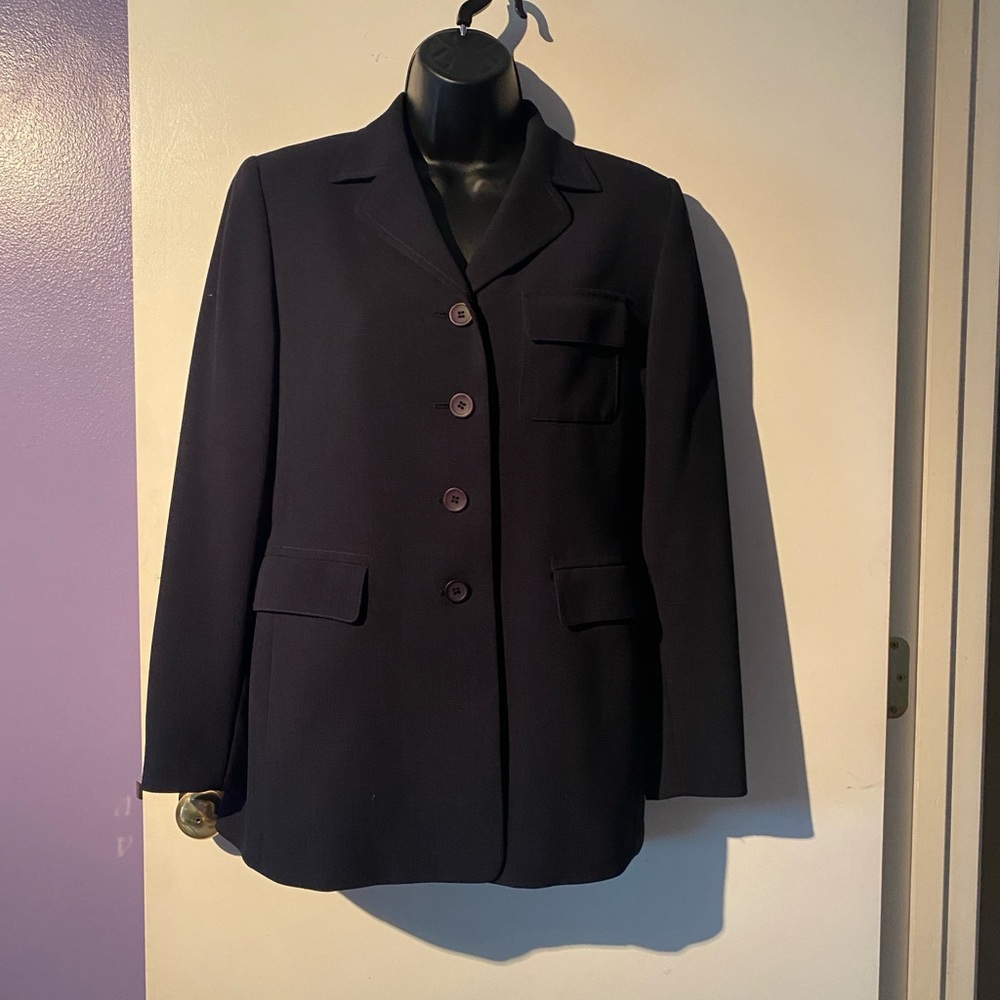 Kasper & Co ASL Navy Blazer.  Size 6P